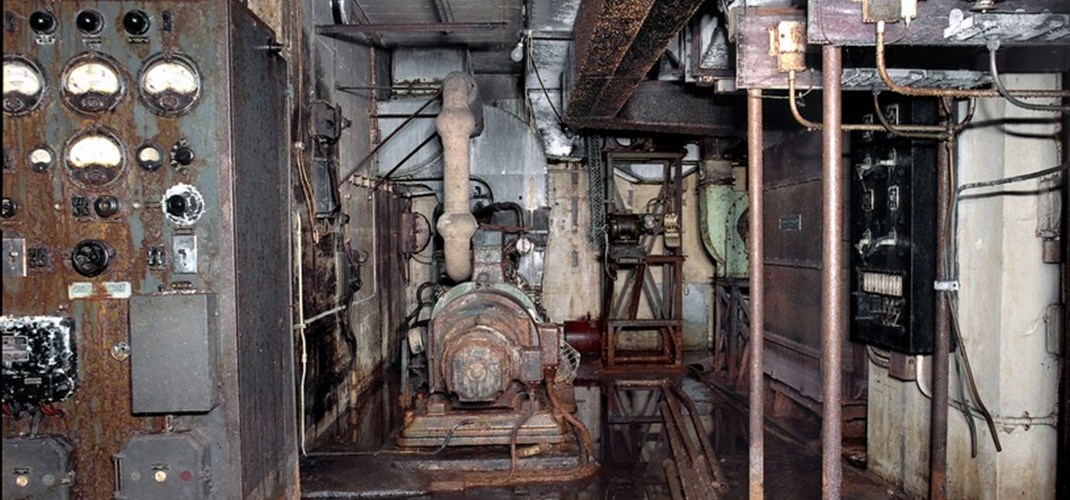 Machinery in Winston Churchill's paddock