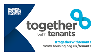 National Housing Federation's Together with tenants banner