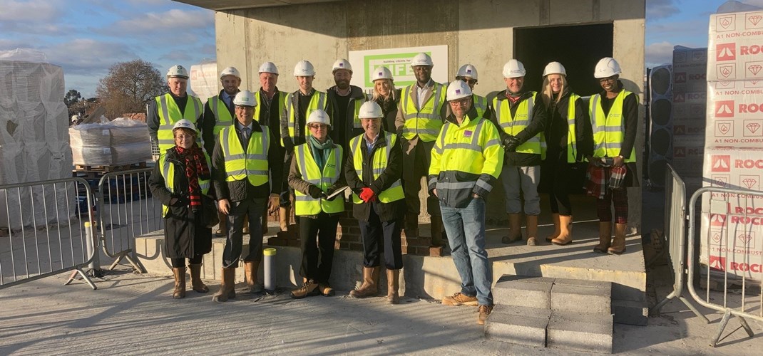 Isleworth Topping Out Event - Group Shot