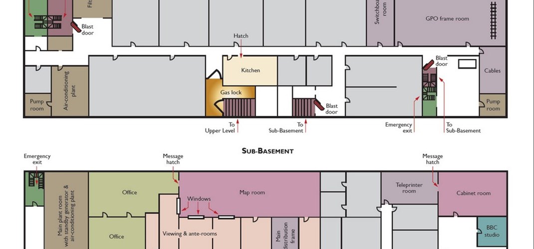 Floor plan of Winston Churchill's paddock, owned by Network Homes