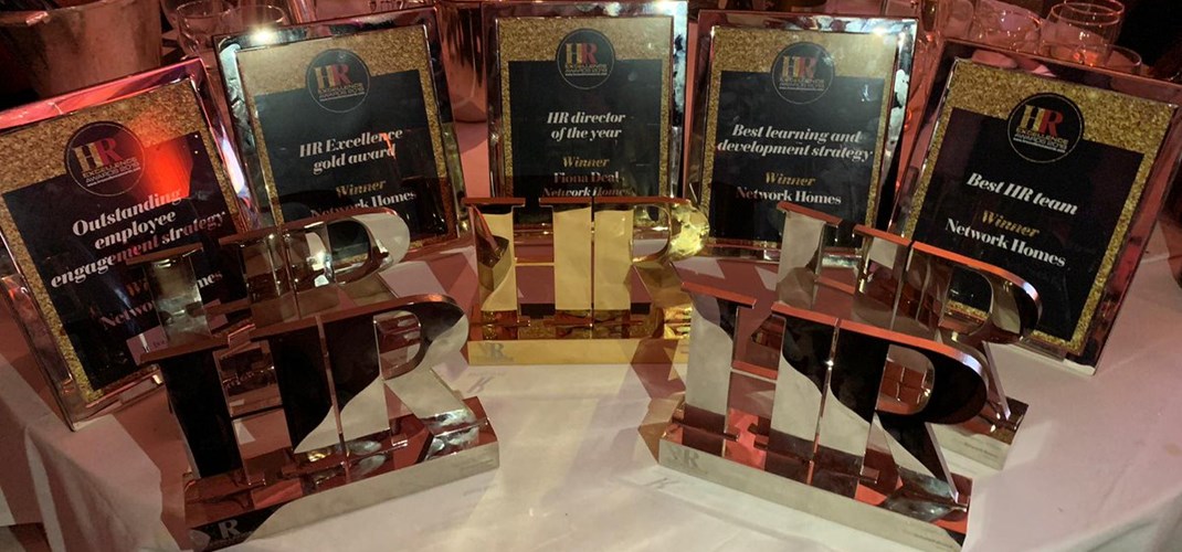 Hr Excellence Awards trophies