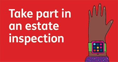 Take part in an estate inspection